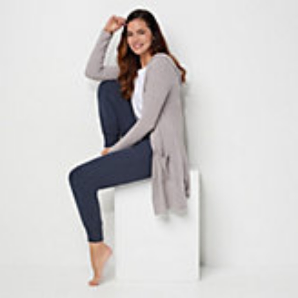 Barefoot dreams hooded resort cardi